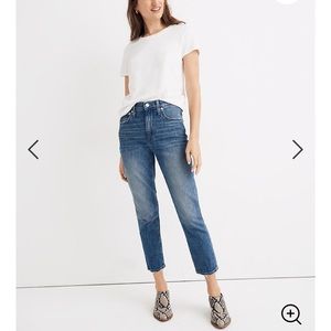 Madewell the slim boy jean